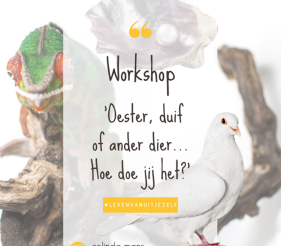 Oester, duif of ander dier, hoe doe jij het?